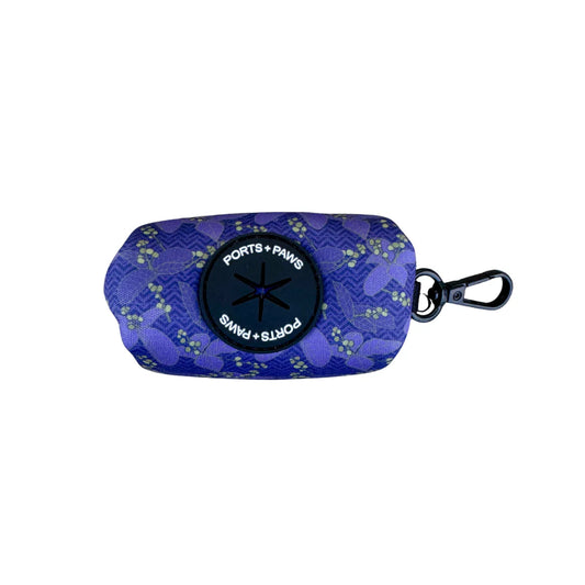 PORTS + PAWS  POOP BAG HOLDER - KAUAʻI MOKIHANA BERRY