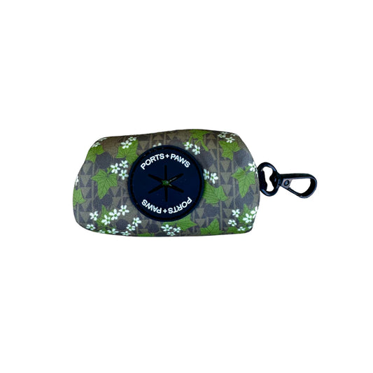 PORTS + PAWS  POOP BAG HOLDER - MOLOKAʻI PUA KUKUI NUT