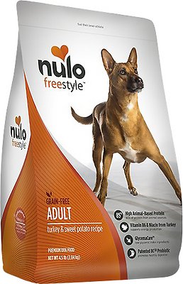 Nulo Dog Freestyle Turkey & Sweet Potato Recipe Grain-Free Adult Dry Dog Food, 4.5-lb (Size: 4.5-lb)