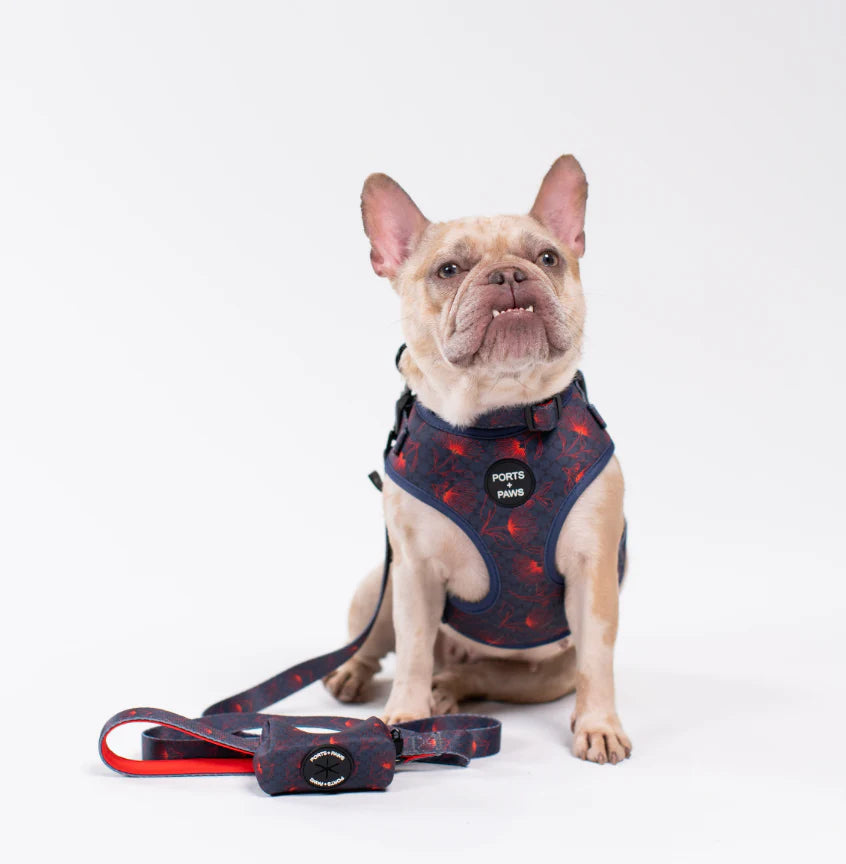 PORTS + PAWS  POOP BAG HOLDER - HAWAIʻI ISLAND ʻŌHIʻA LEHUA