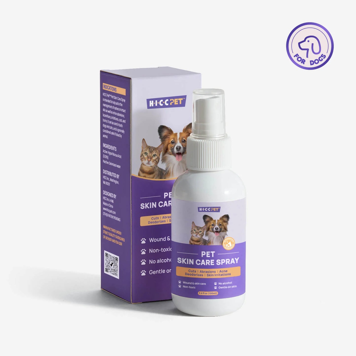 Dog Skin Care Relief Spray 3.4 fl oz