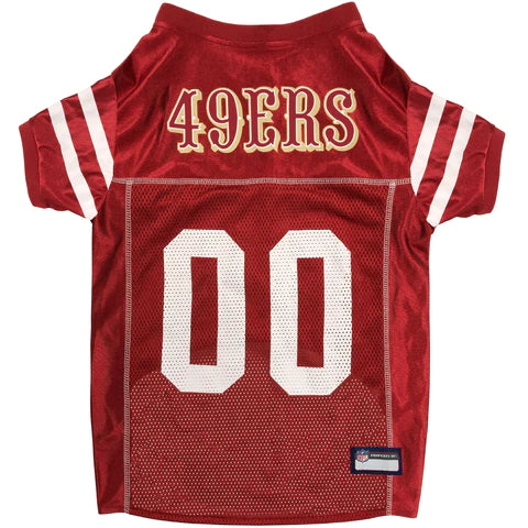 San Francisco 49ers Dog Jersey (Size: 3XL)