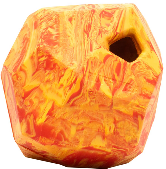 Gnawt A Rock Toy - Salamander Orange
