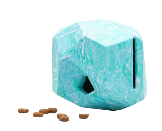 Gnawt A Rock Toy - Glacial Blue
