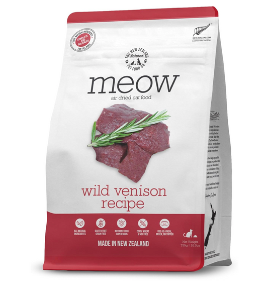 NZ CAT MEOW WILD VENISON AIR DRIED 26.5OZ