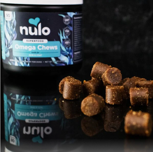 Nulo Omega Skin & Coat Soft Chews Dog Supplement, 90-count (Size: 90-count)
