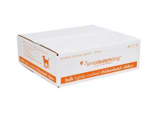 SMALLBATCH DOG LIGHTLY COOKED CHICKEN BULK FROZEN 10LB CS