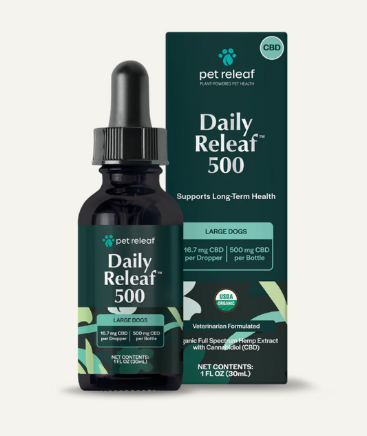 USDA Organic Daily Releaf CBD Oil-500 mg
