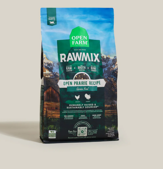OPEN FARM CAT GRAIN FREE RAWMIX PRAIRIE 2.25LBS