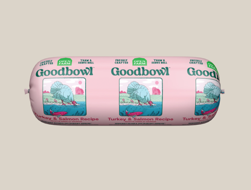 Open Farm Goodbowl Turkey & Salmon Freshly Crafted Roll for Dogs