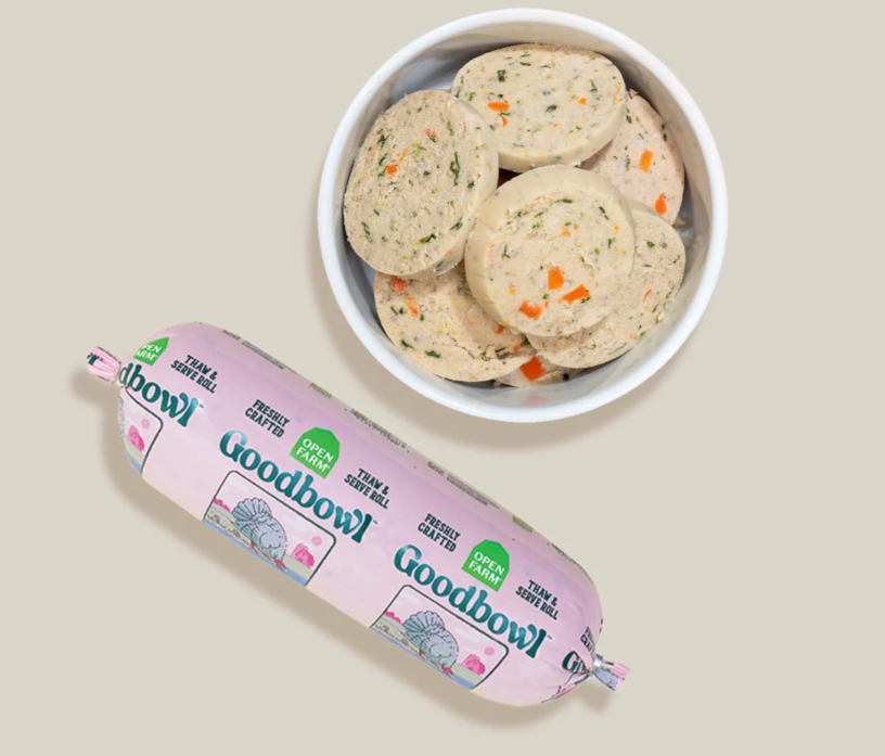 Open Farm Goodbowl Turkey & Salmon Freshly Crafted Roll for Dogs