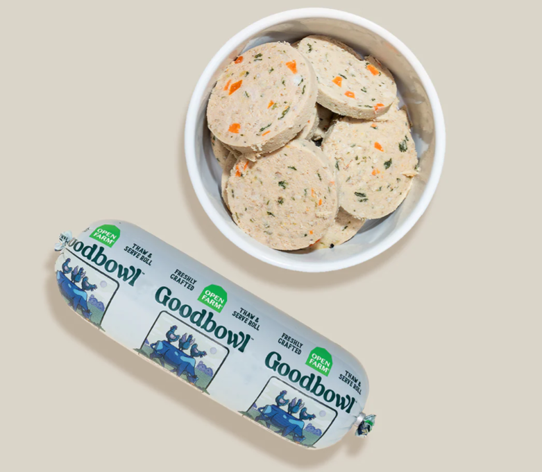 Open Farm Goodbowl Chicken & Grass-Fed Beef Freshly Crafted Roll for Dogs