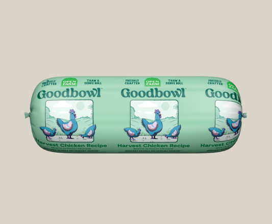 Open Farm Goodbowl Harvest Chicken Freshly Crafted Roll for Dogs