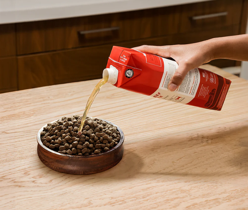 Open Farm Grass-Fed Beef Bone Broth For Dogs