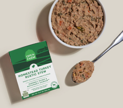 Open Farm Homestead Turkey Rustic Stew Wet Dog Food