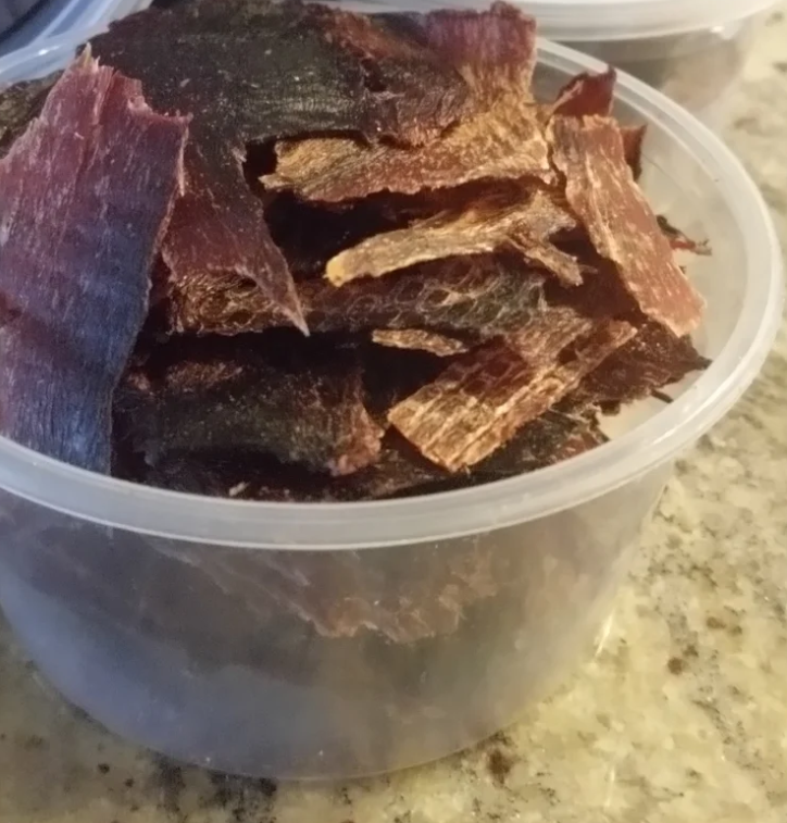 Poi Dog Ahi Jerky Tub