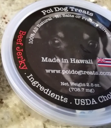 Poi Dog Beef Jerky Tub