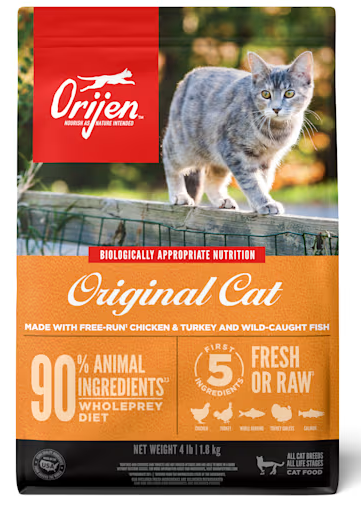 ORIJEN Original Cat Dry Cat Food (Size: 4-lb)