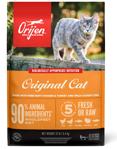 ORIJEN Original Cat Dry Cat Food (Size: 12-lb)