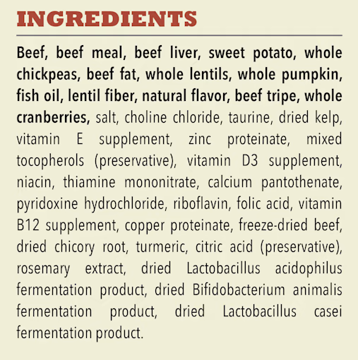 ACANA Singles Limited Ingredient Beef & Pumpkin Grain-Free Dry Dog Food, 13lb