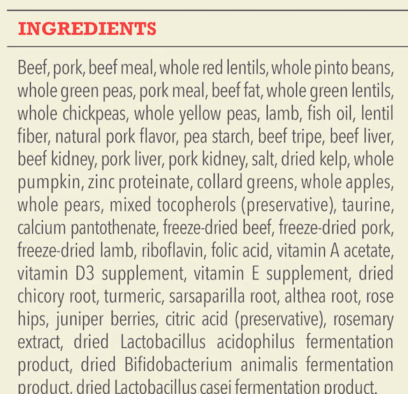 ACANA Red Meat Grain-Free Dry Dog Food, 13lb