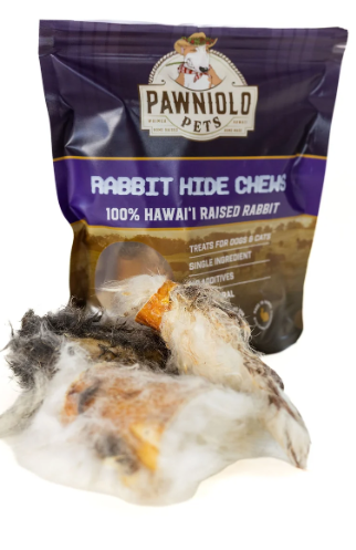 Pawniolo Rabbit Hide Mini Chews