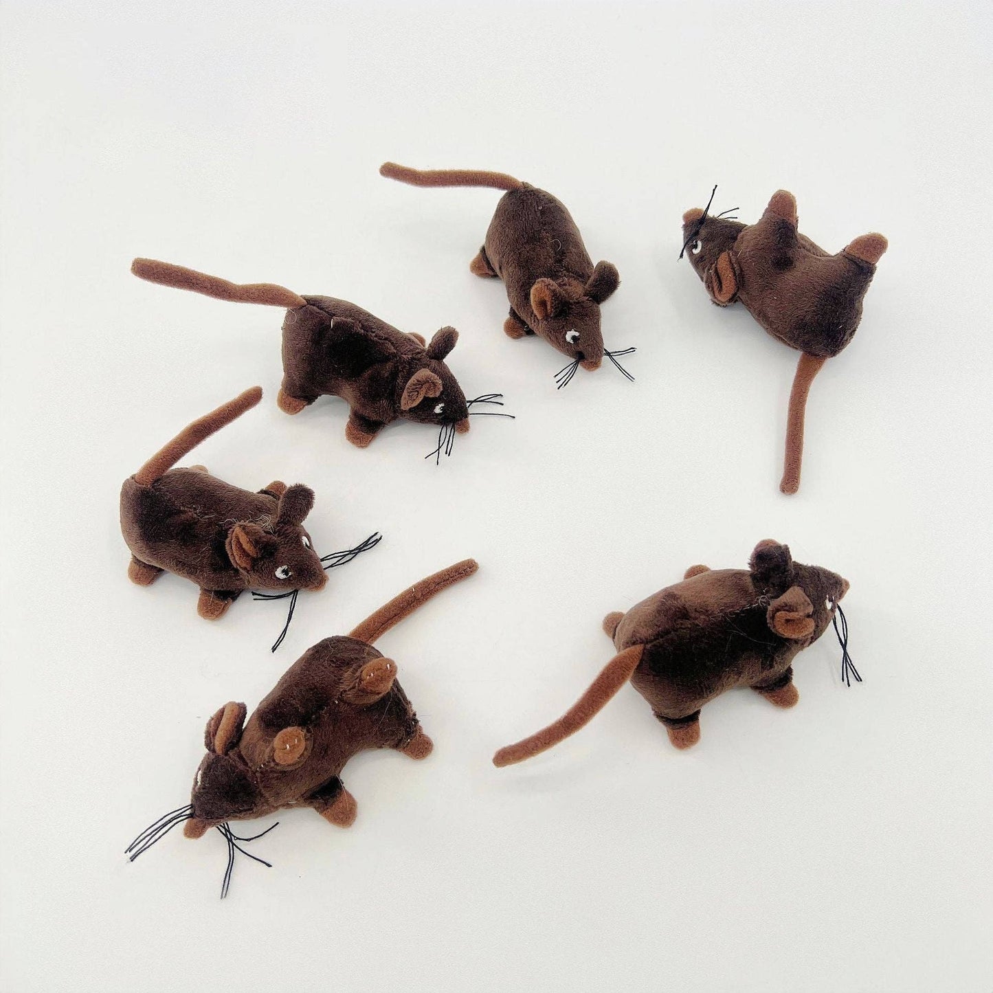 Moo - Brown Mouse Cat Toy