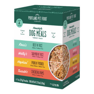 PORTLAND DOG MIXED HOMESTYLE DOG MEAL, 4 PACK