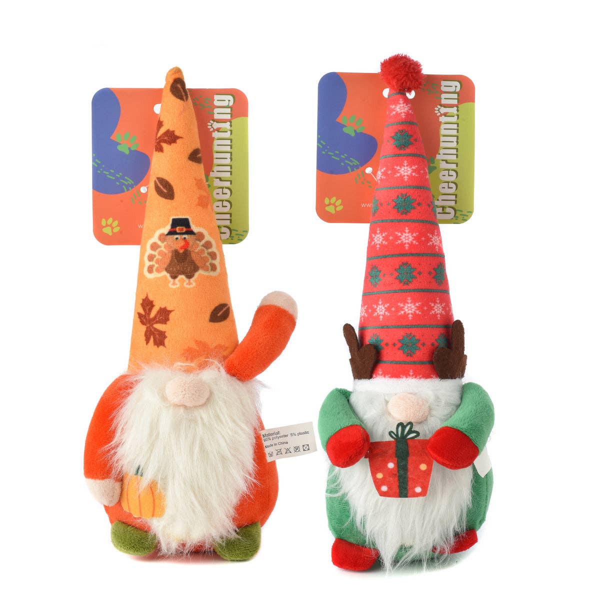 Christmoo – Holiday Gnome Plush Toy: Green