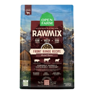 OPEN FARM DOG RAWMIX ANCIENT GRAINS FRONT RANGE 20LB