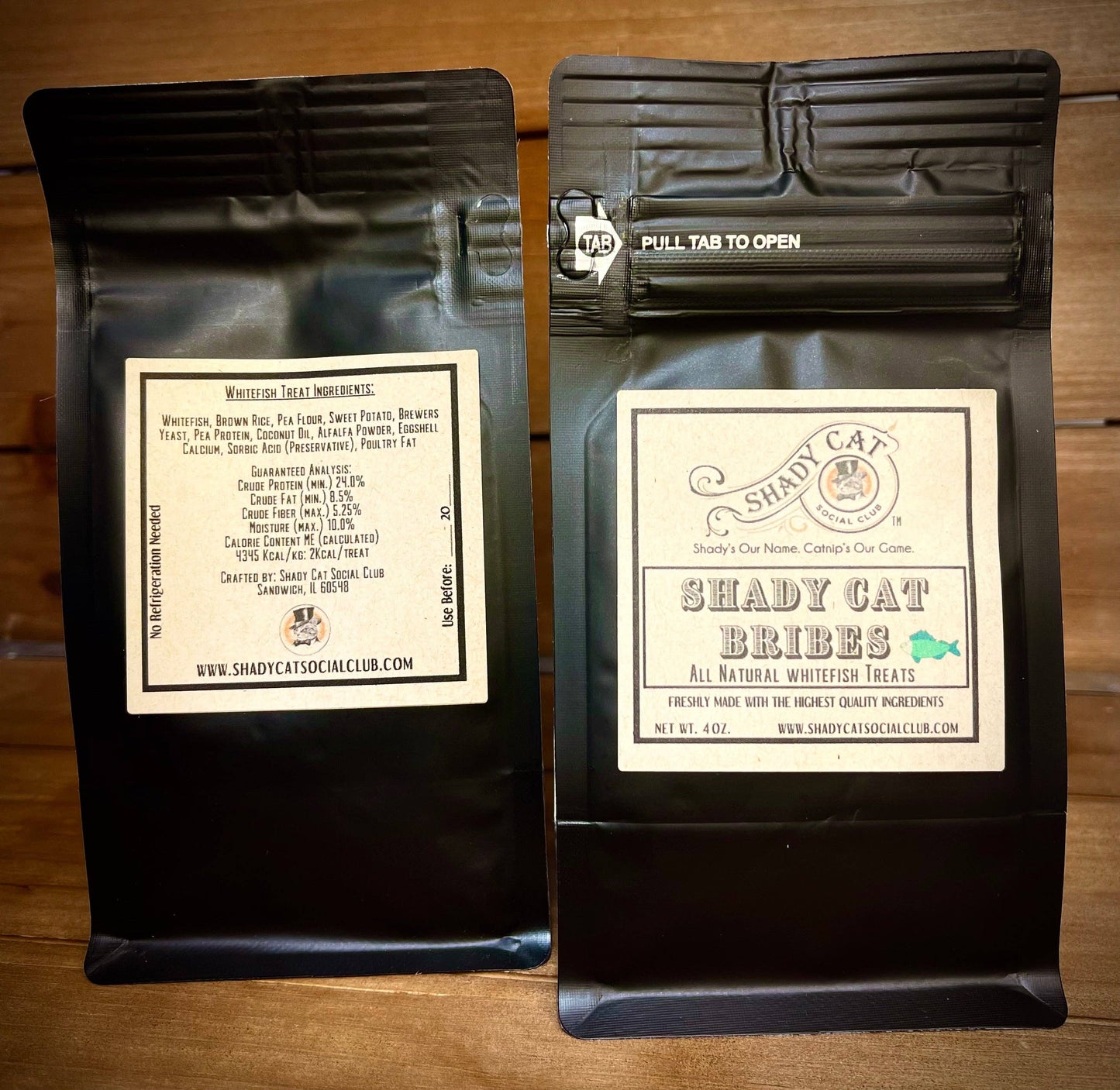 Shady Cat Bribes - Cat Treats Calming Chicken and Valerian