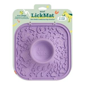 WOOF DOG LICKMAT LAVENDER