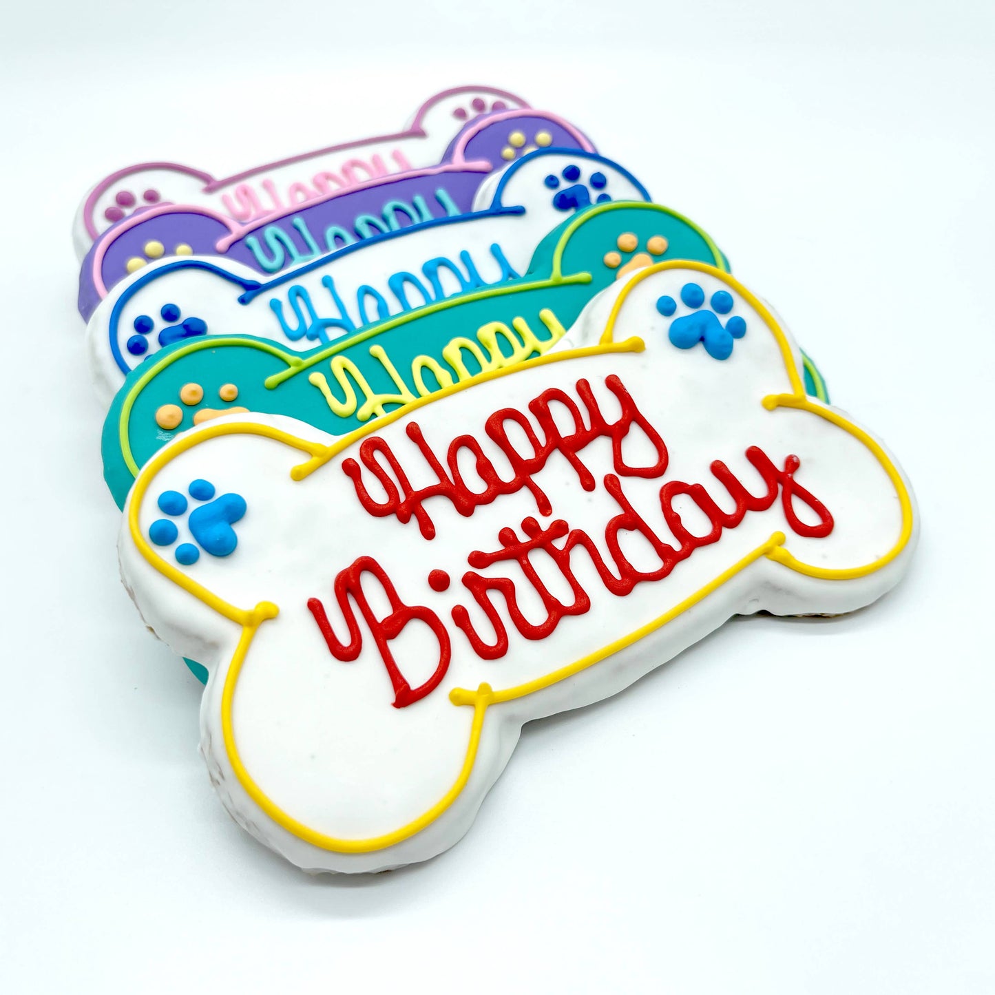 Birthday Bone Crunchy Oat Cookie: Celebration Assortment