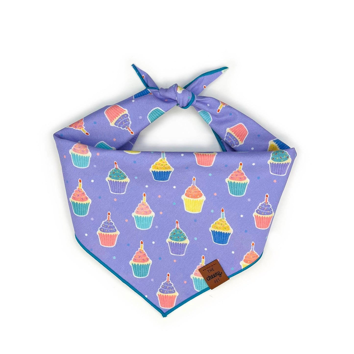 Pupcakes Pet Bandana - Lavender: Extra Large