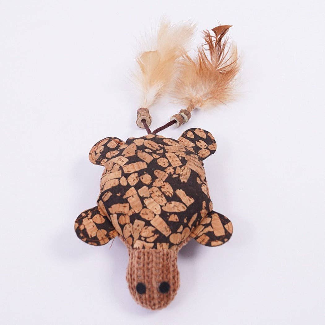 Moo – Feather Plush Cat Toy: CAT