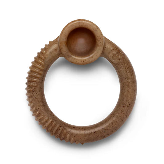 BENEBONE DOG RING CHEW TOY BACON SMALL