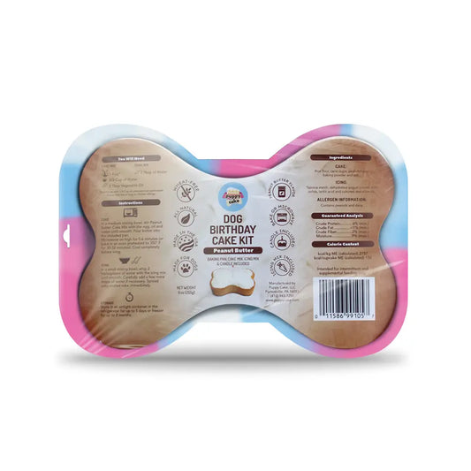 Dog Birthday Cake Kit- Peanut Butter