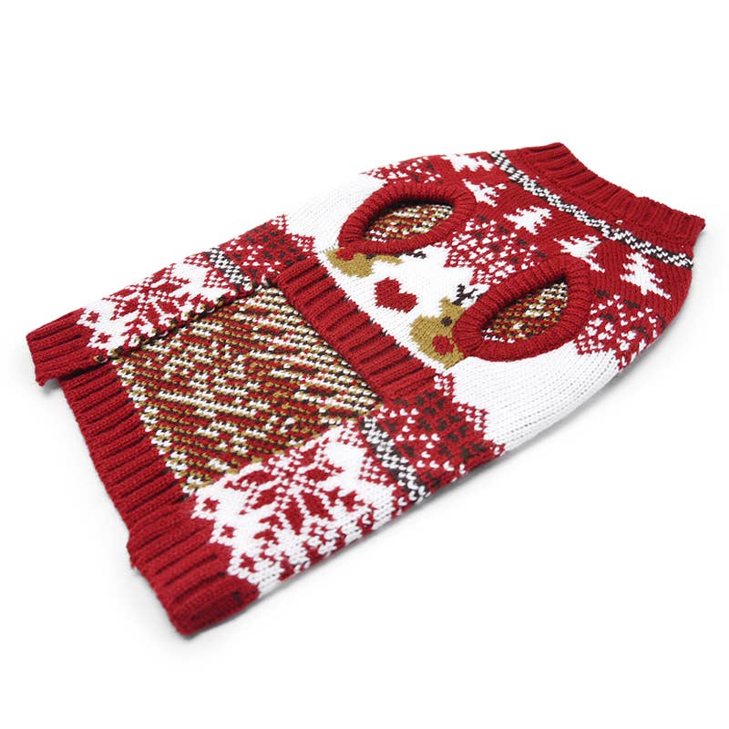 Reindeer Fair Isle Sweater: XXS