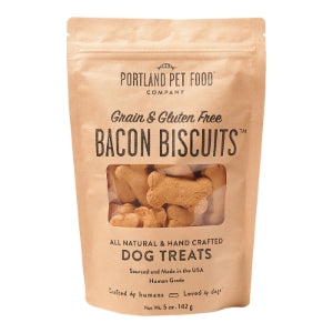 PORTLAND DOG GRAIN FREE GLUTEN FREE BACON BISCUITS 5OZ