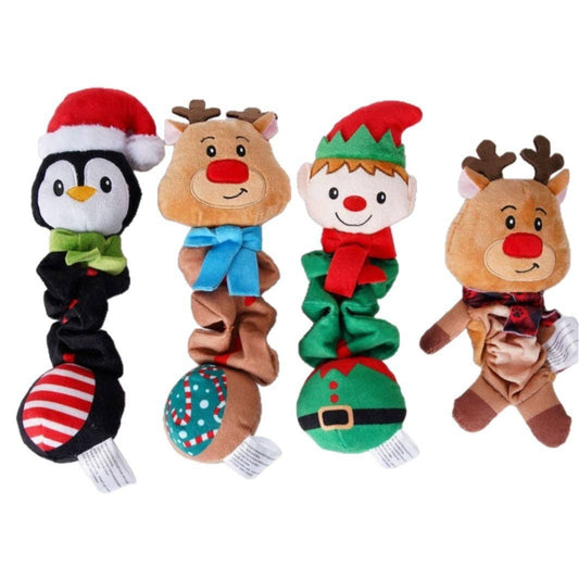 Christmoo – Christmas Squeaky Plush Toy: BRNGRN