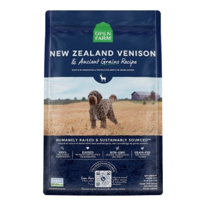 OPEN FARM DOG ANCIENT GRAINS VENISON 22LB