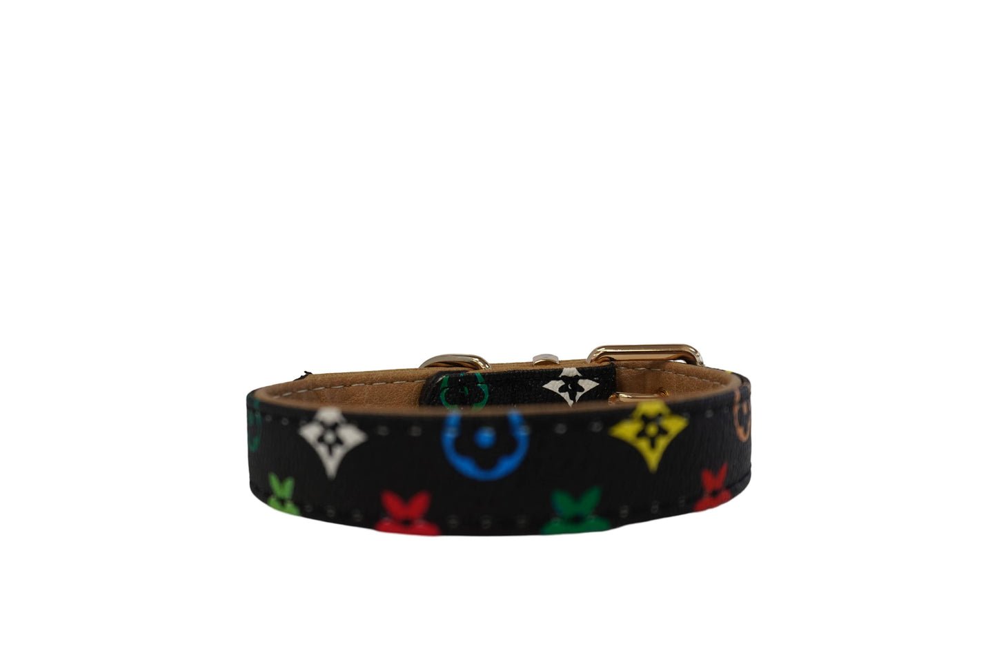Audrey Black Luxury Collar and Leash Set: Small