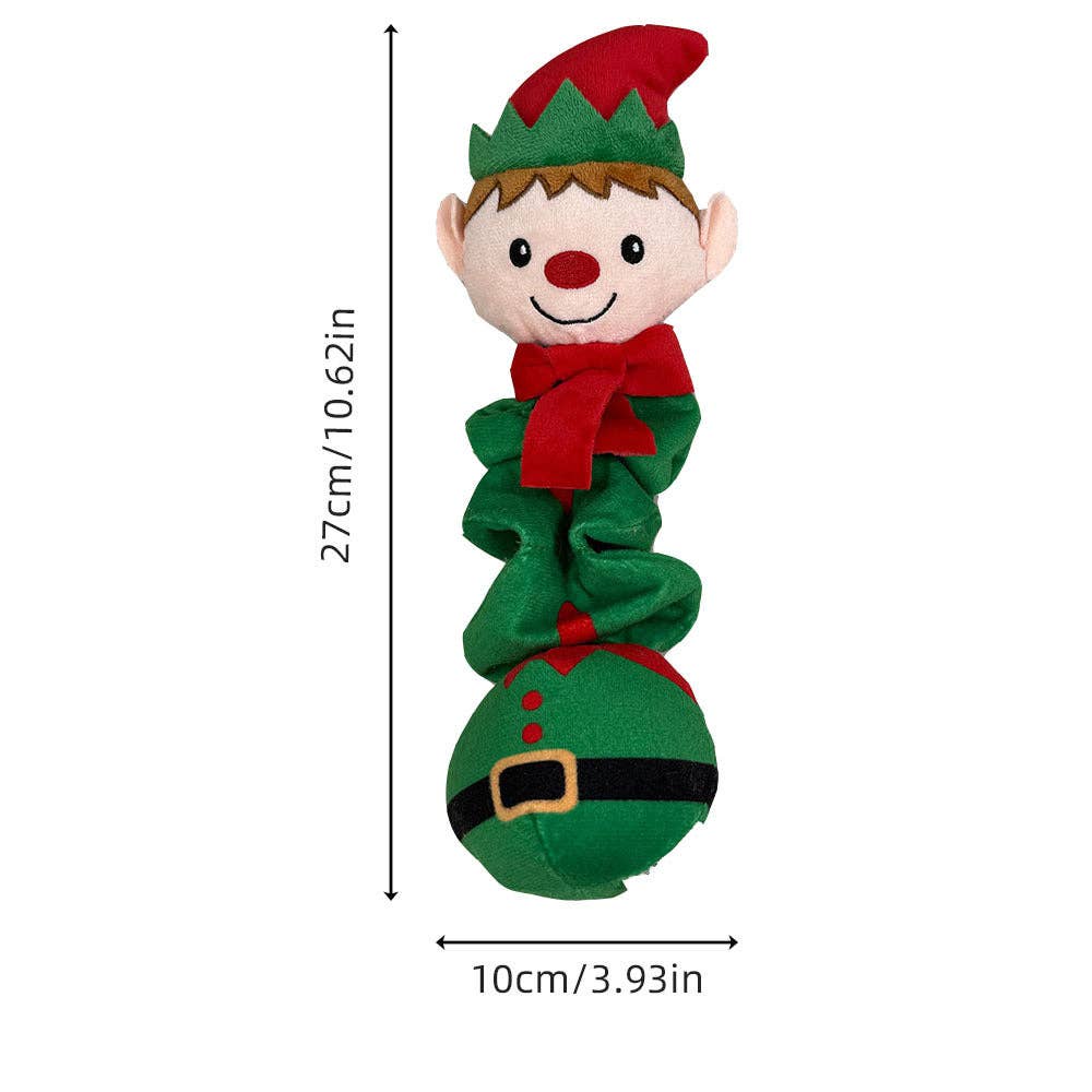 Christmoo – Christmas Squeaky Plush Toy: BRNGRN