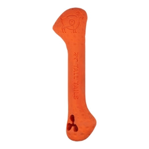 TALL TAILS DOG GOAT BONE ORANGE - 9 INCHES