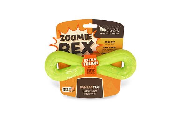 ZoomieRex FantasTug: Orange / Large