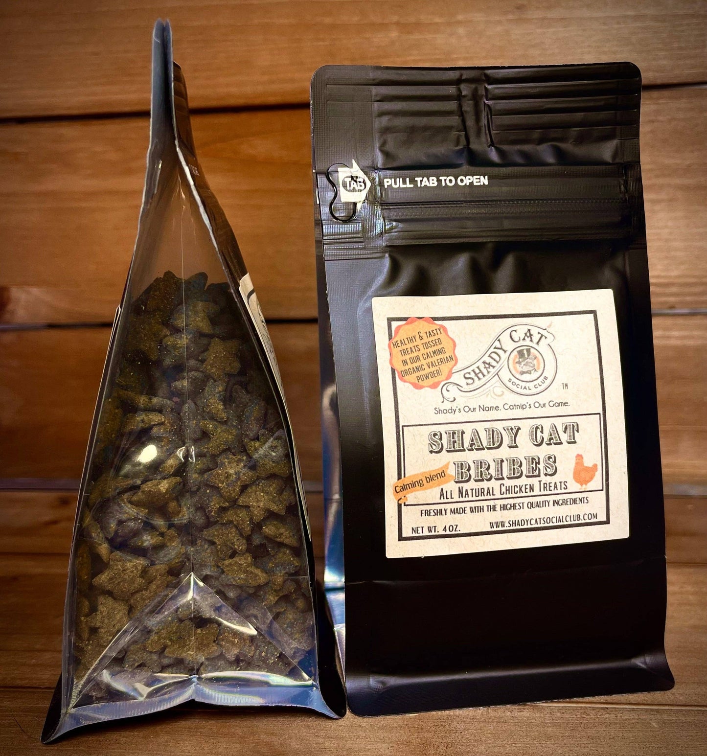 Shady Cat Bribes - Cat Treats Calming Whitefish and Valerian