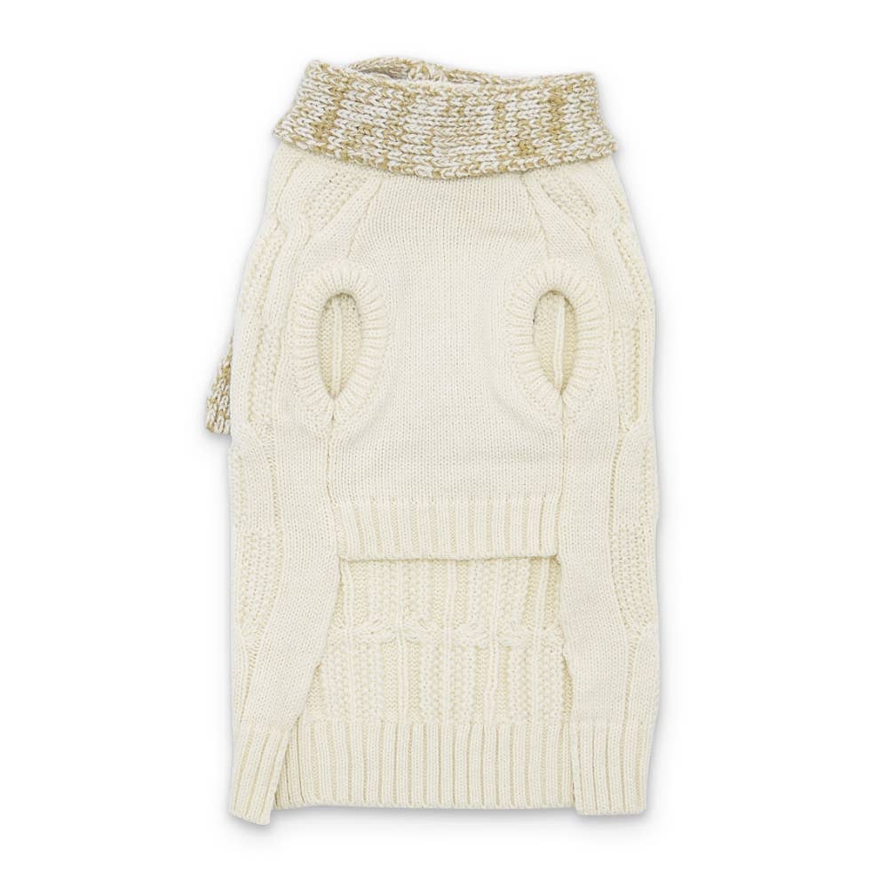 Reindeer Scarf Sweater: XXS