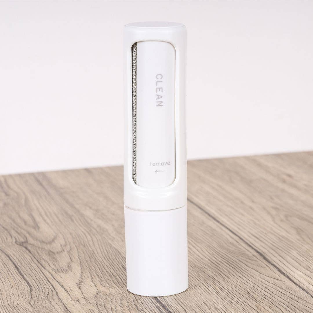 Reusable Pet Hair and Lint Remover Roller: White