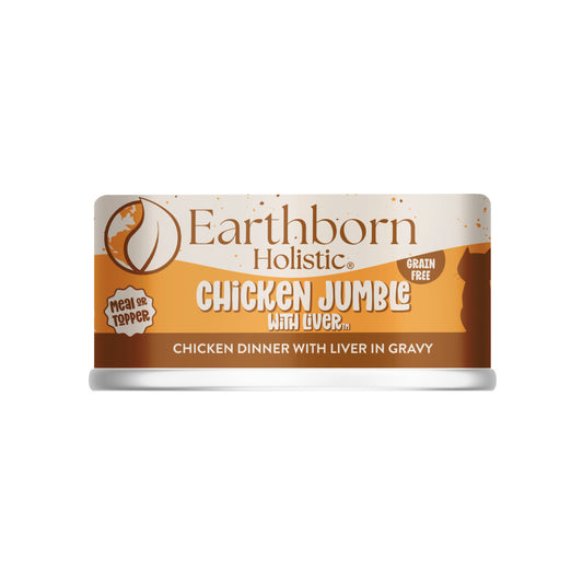 Earthborn Holistic Grain Free Chicken Jumble with Liver Wet Cat Food