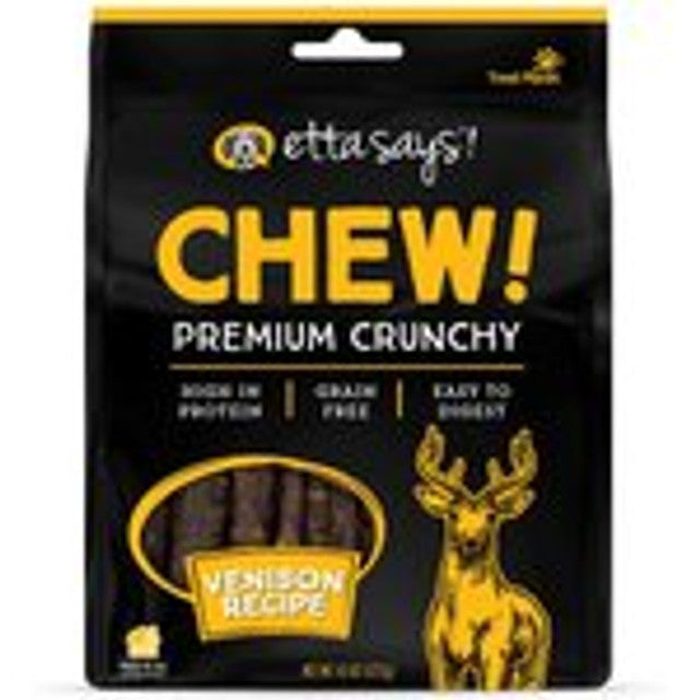 ETTA SAYS DOG CHEWY VENISON 4.5OZ